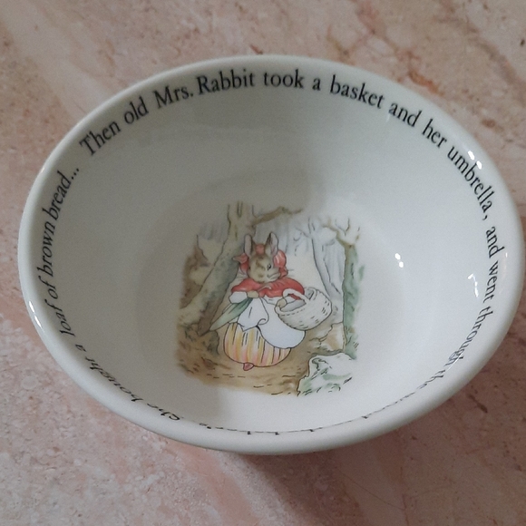 Wedgwood Other - Wedgwood Mrs. Rabbit Bowl